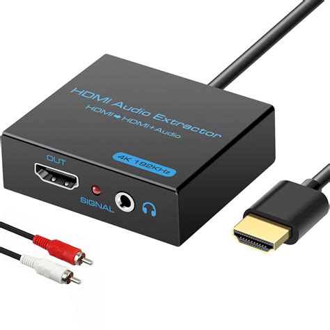 audio extractor hdmi arc|4k hdmi audio extractor splitter.